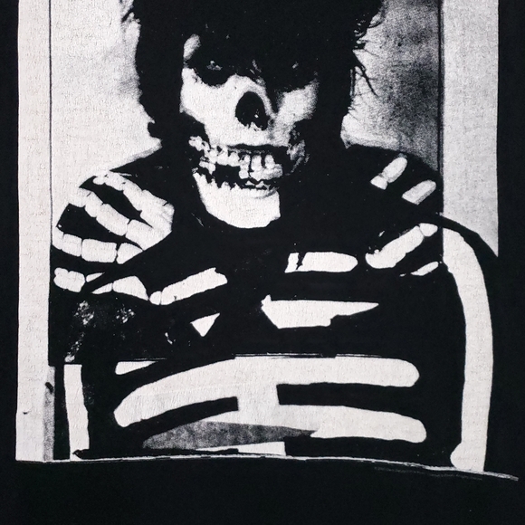 Misfits Glenn Danzig Y2K Crimson Ghost Punk Rock Band T-shirt 2007 - Picture 4 of 8